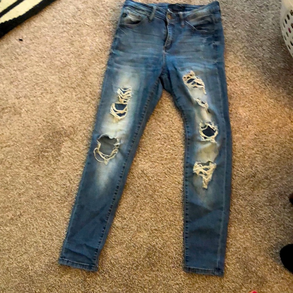 Kancan distressed jeans